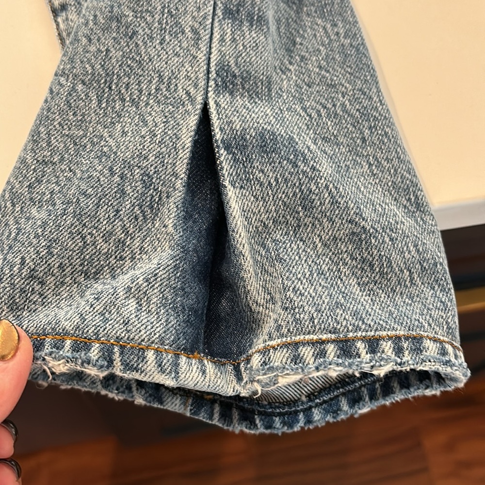 Frame High Rise Straight Leg Jeans Size 24 - Picture 8 of 13
